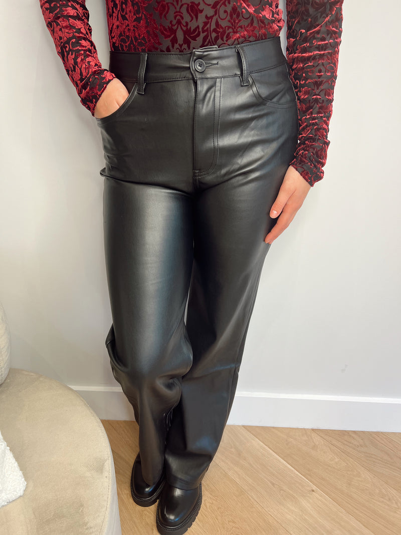 Leather pants