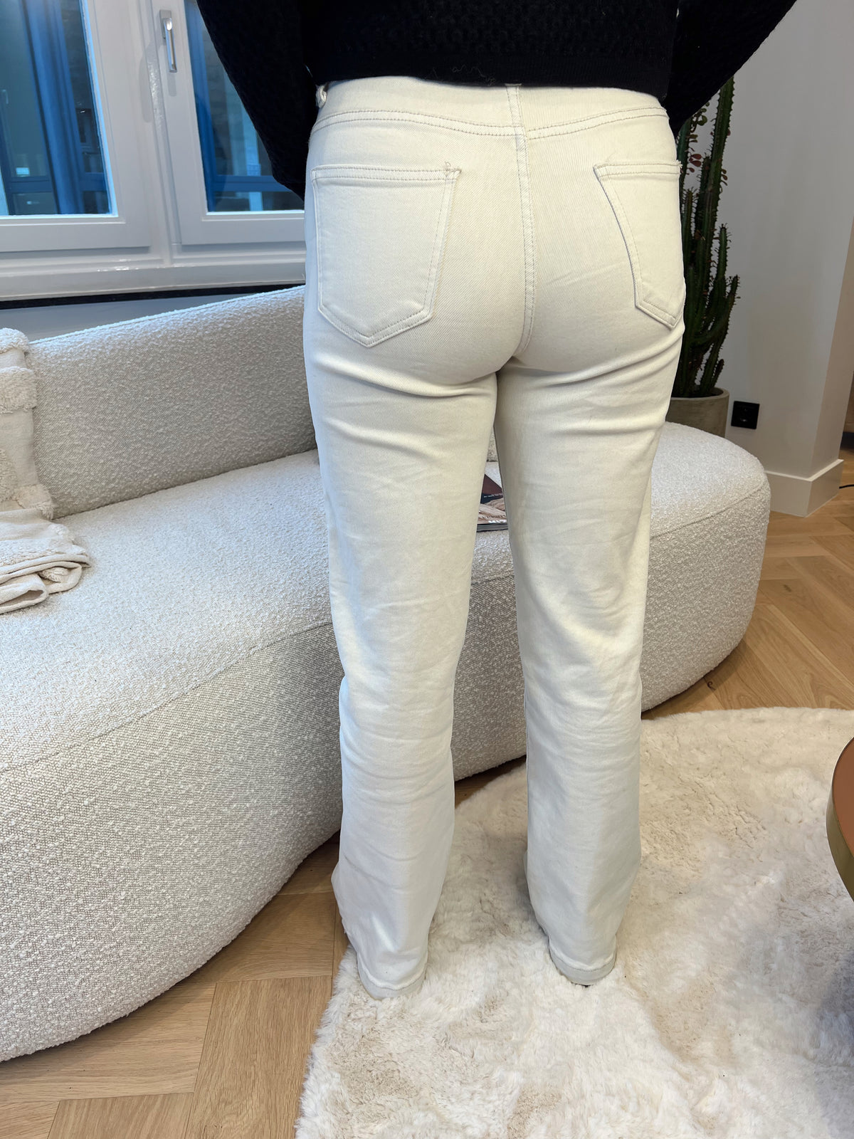 White jeans