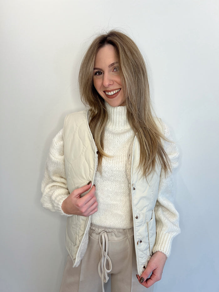 Gilet beige